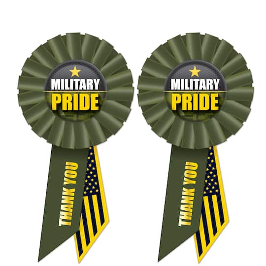 Beistle Military Pride Rosettes